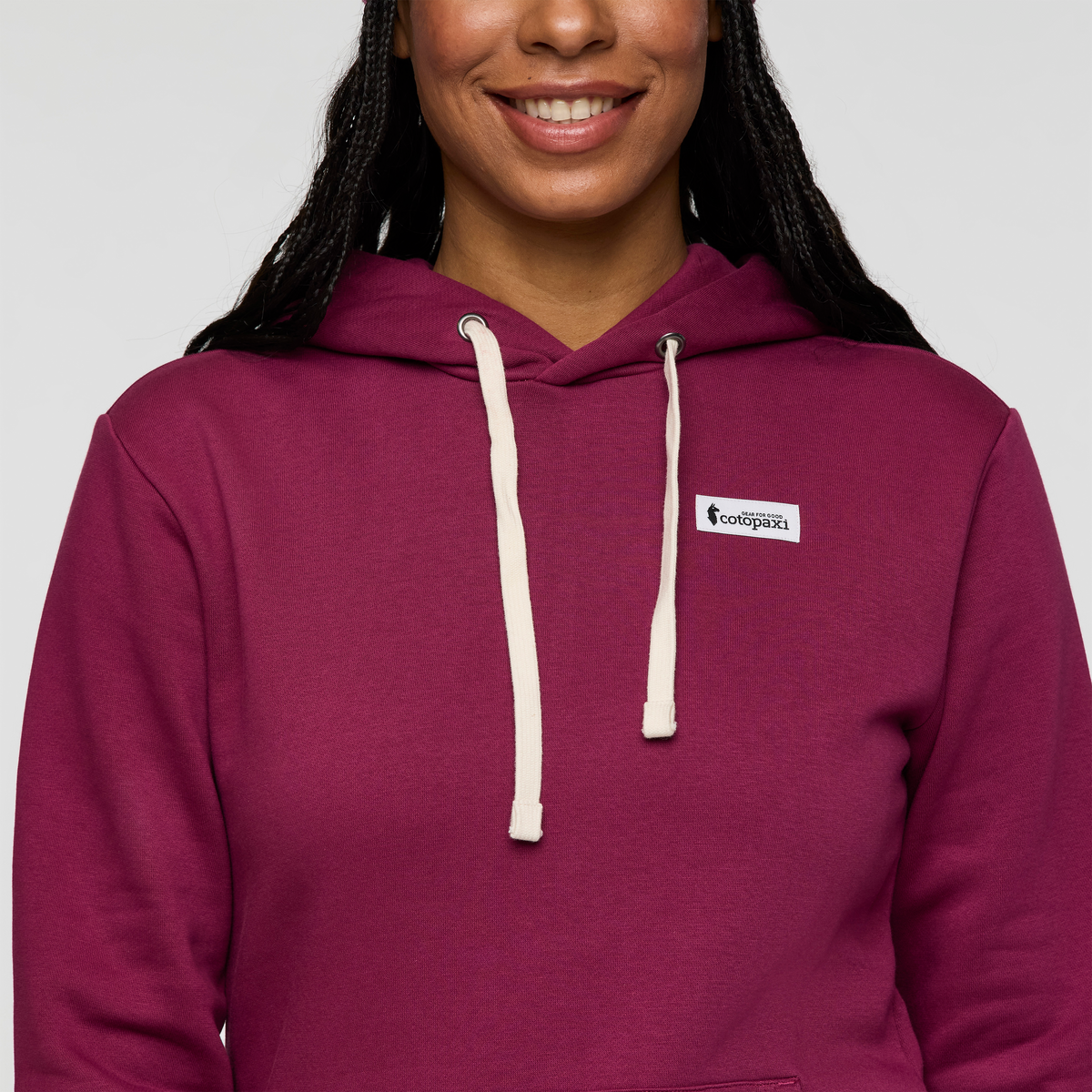 Llama Patch Pullover Hoodie Women's | Cozy Outdoor Layer