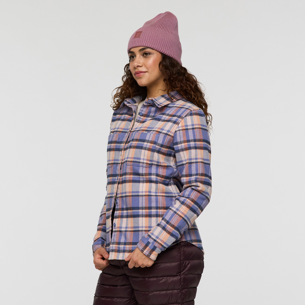 Mero Organic Flannel Shirt Women's | Comfortable Outdoor Top