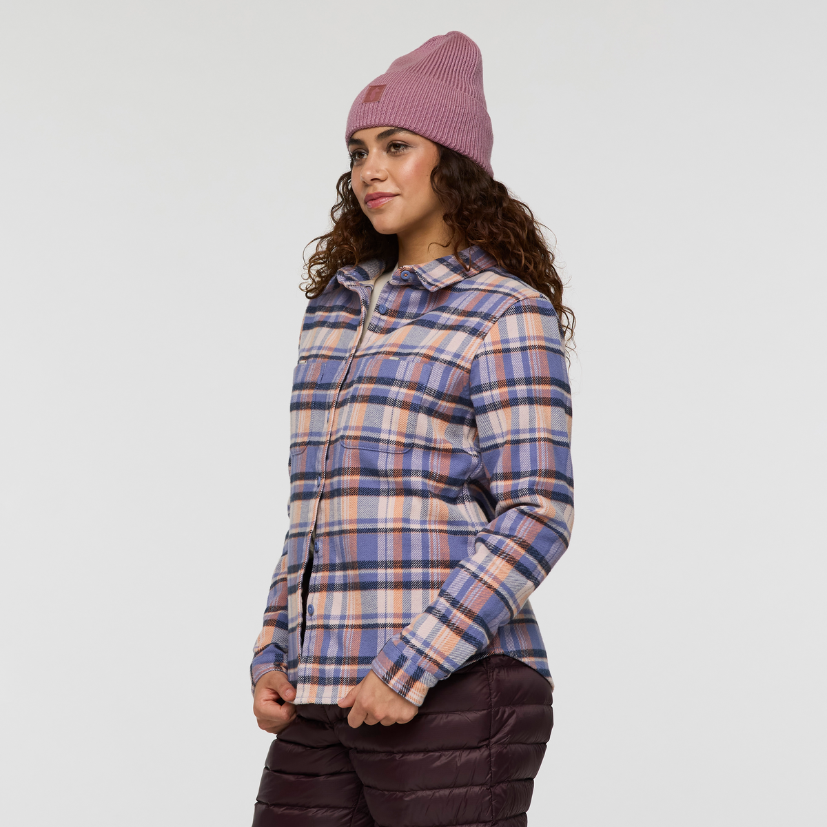 Mero Organic Flannel Shirt Women's | Comfortable Outdoor Top
