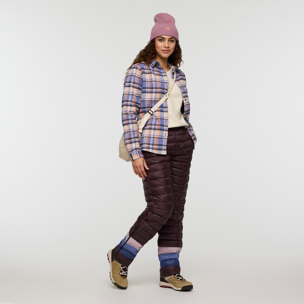 Mero Organic Flannel Shirt Women's | Comfortable Outdoor Top
