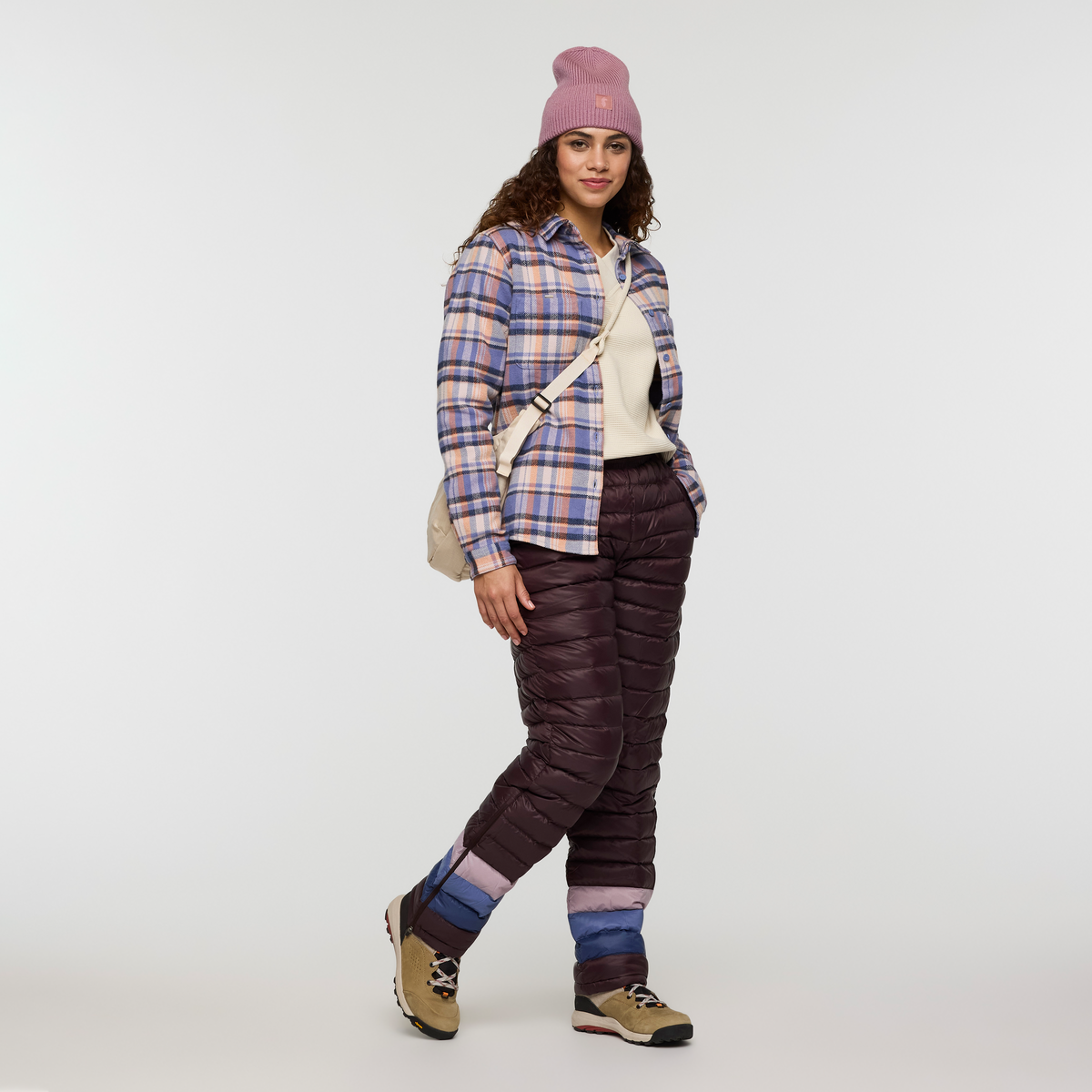 Mero Organic Flannel Shirt Women's | Comfortable Outdoor Top