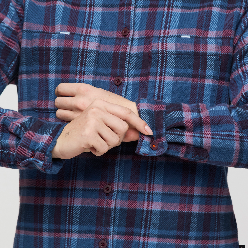 Mero Organic Flannel Shirt Women's | Comfortable Outdoor Top