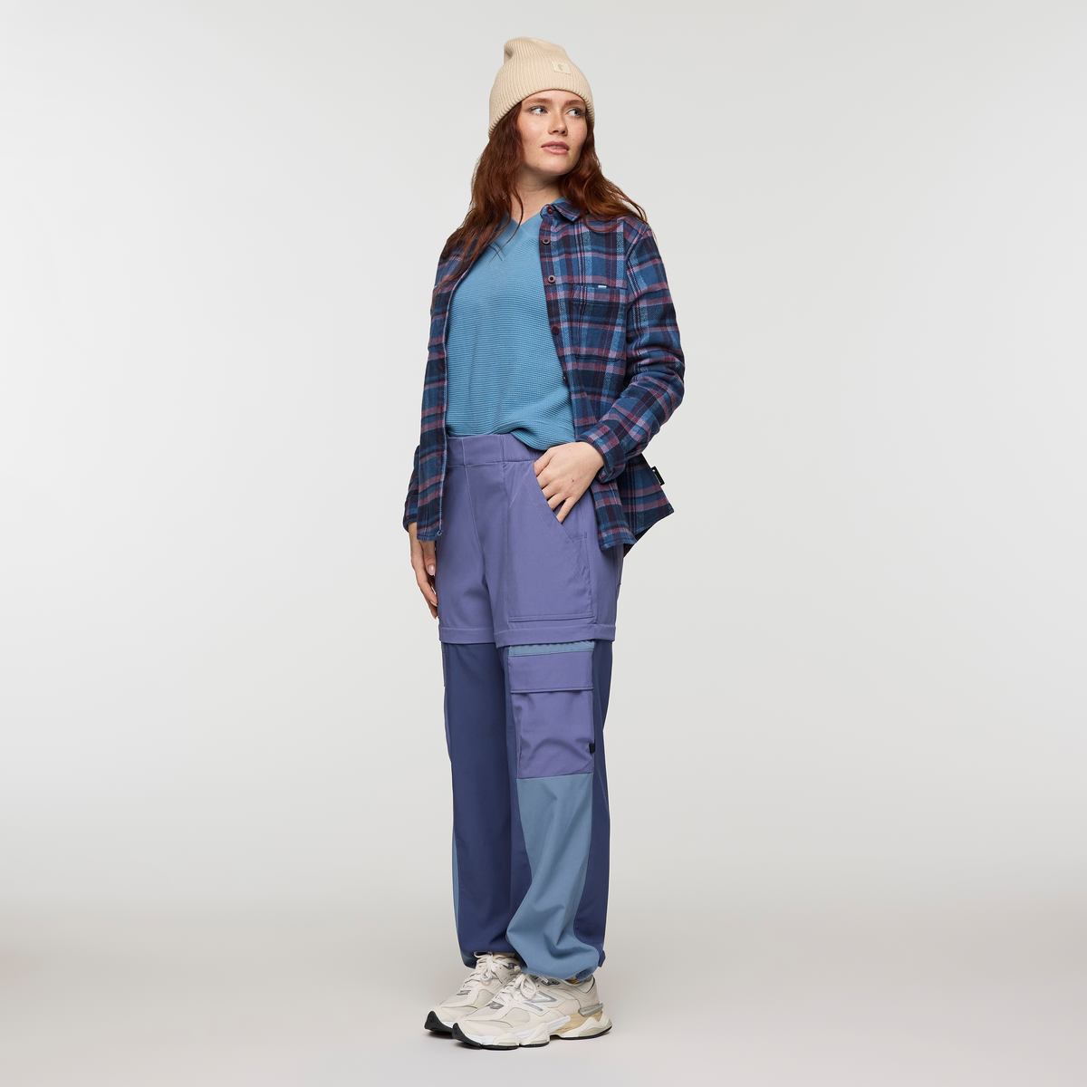 Mero Organic Flannel Shirt Women's | Comfortable Outdoor Top