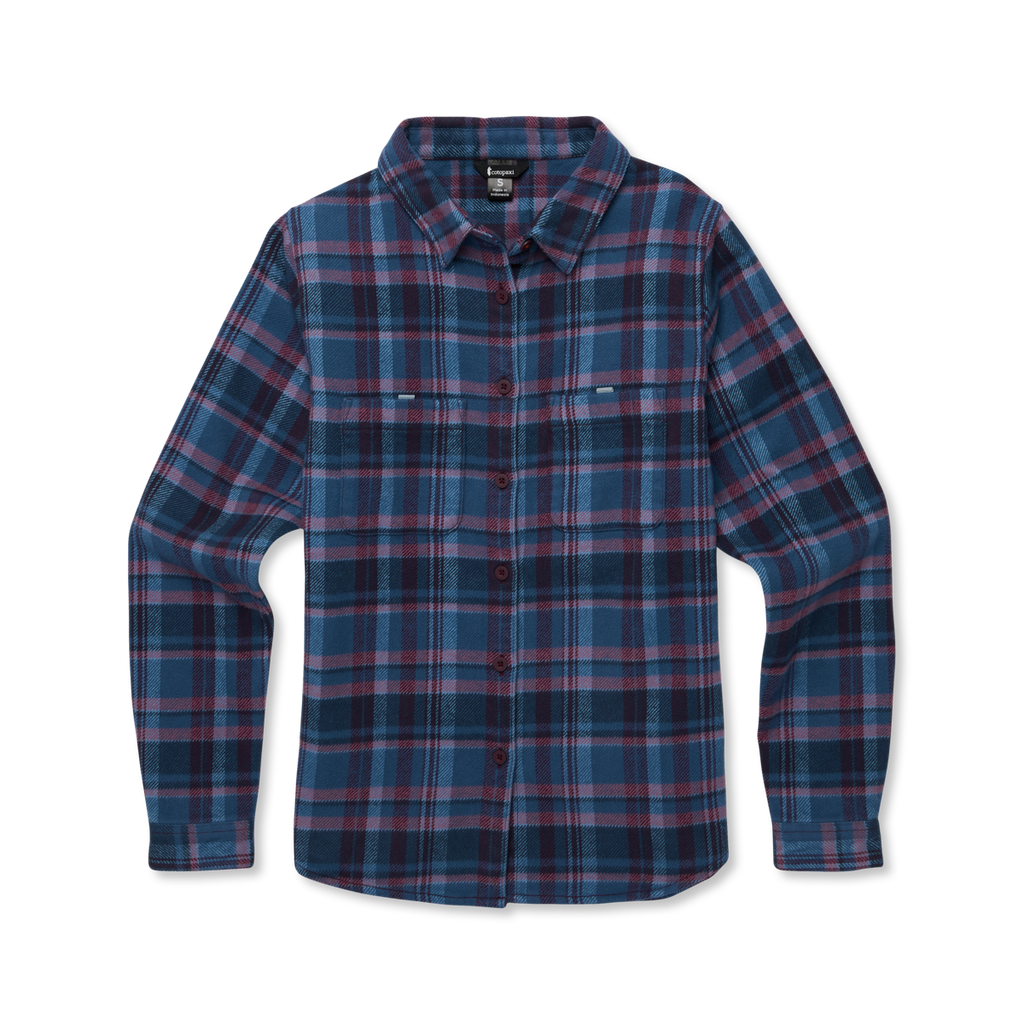 Mero Organic Flannel Shirt Women's | Comfortable Outdoor Top