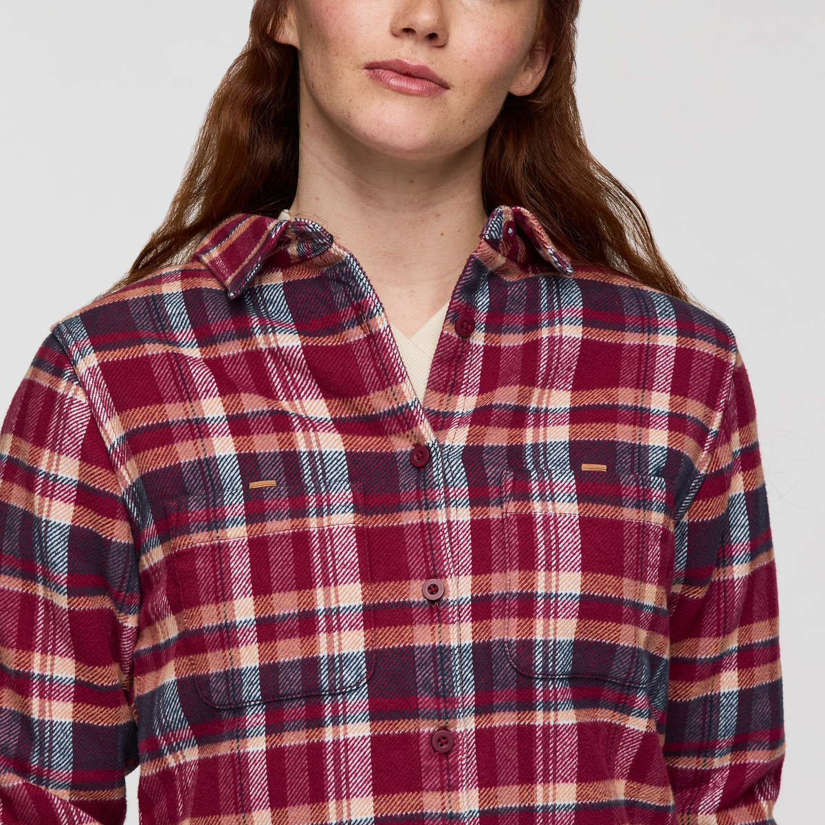 Mero Organic Flannel Shirt Women's | Comfortable Outdoor Top