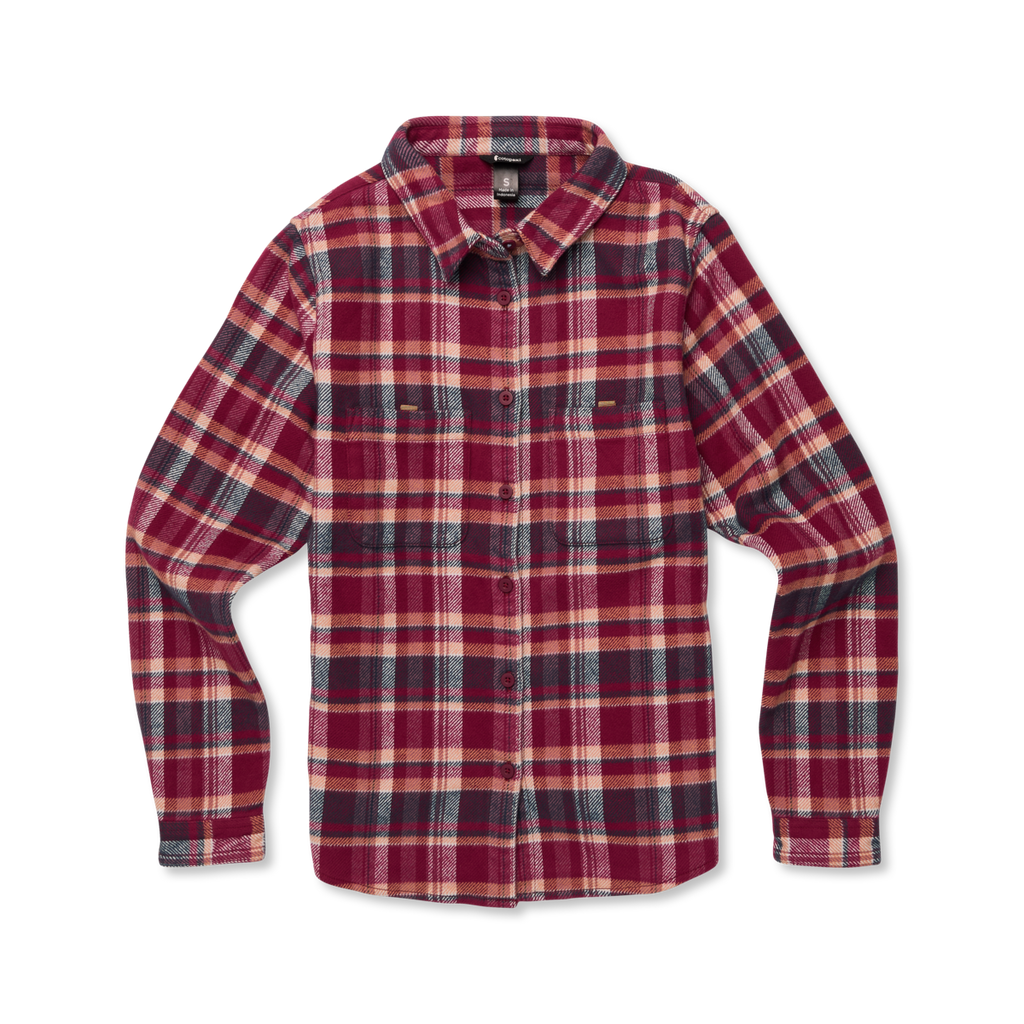 Mero Organic Flannel Shirt Women's | Comfortable Outdoor Top