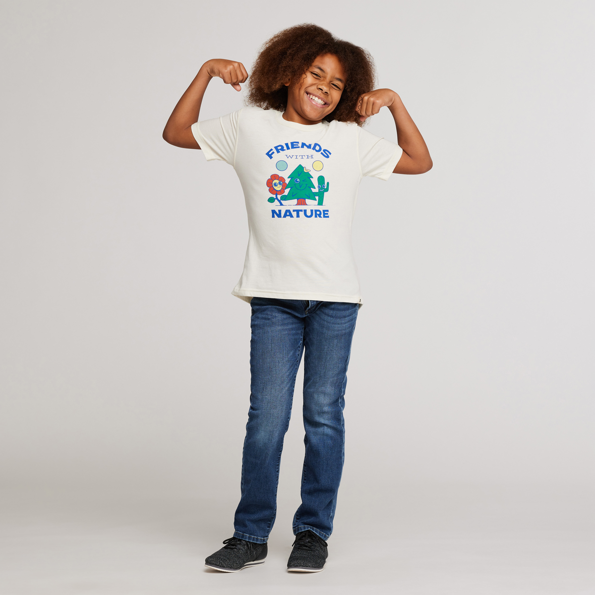 Friends with Nature T-Shirt Kids' | Comfortable Outdoor Top