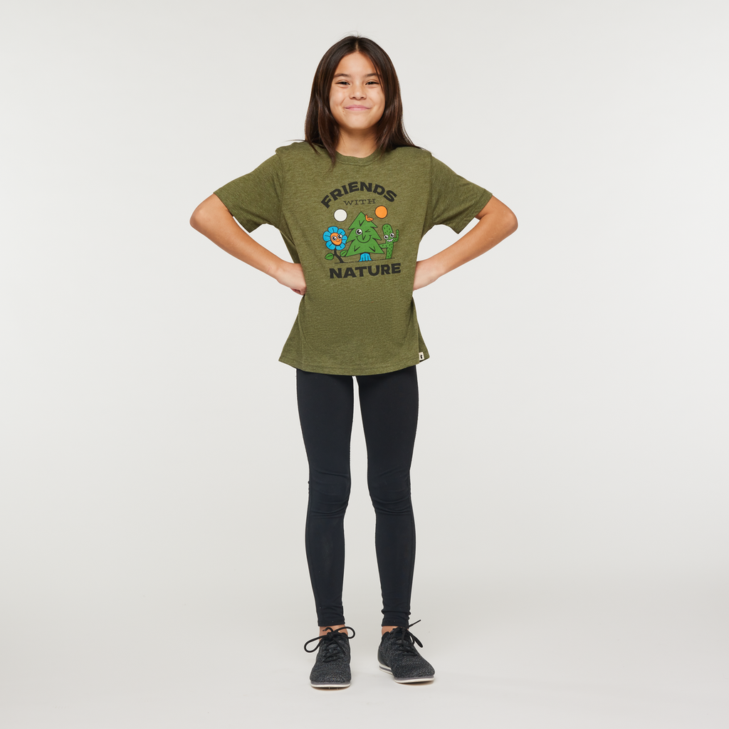 Friends with Nature T-Shirt Kids' | Comfortable Outdoor Top