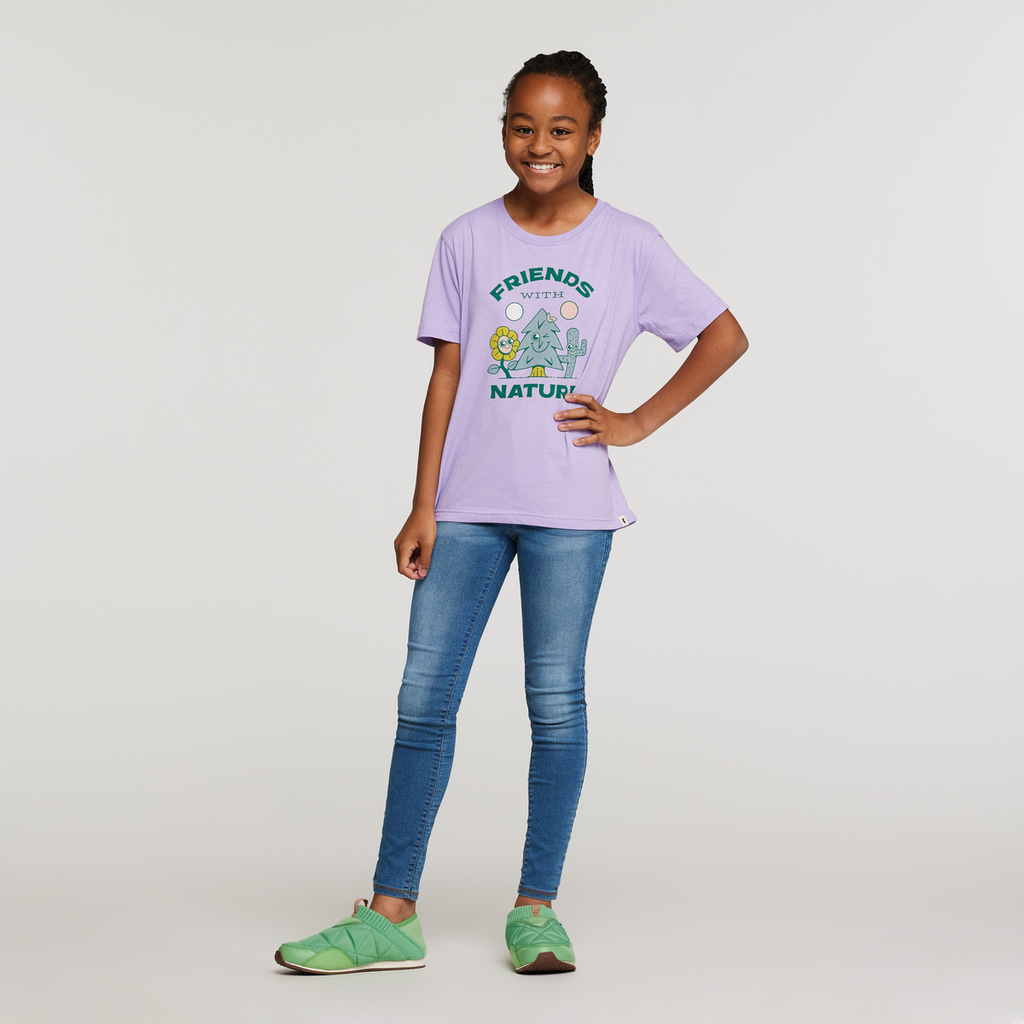 Friends with Nature T-Shirt Kids' | Comfortable Outdoor Top