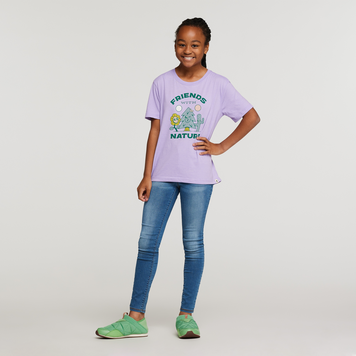 Friends with Nature T-Shirt Kids' | Comfortable Outdoor Top