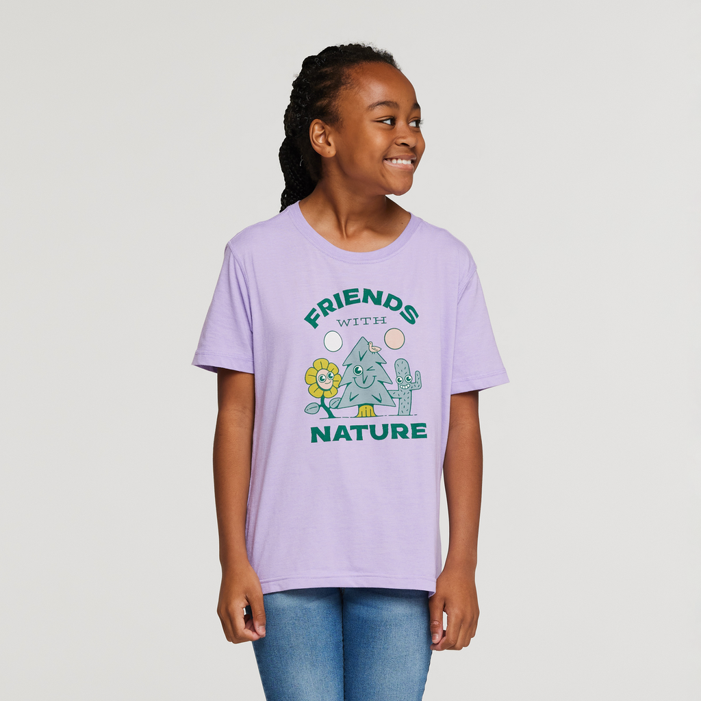 Friends with Nature T-Shirt Kids' | Comfortable Outdoor Top