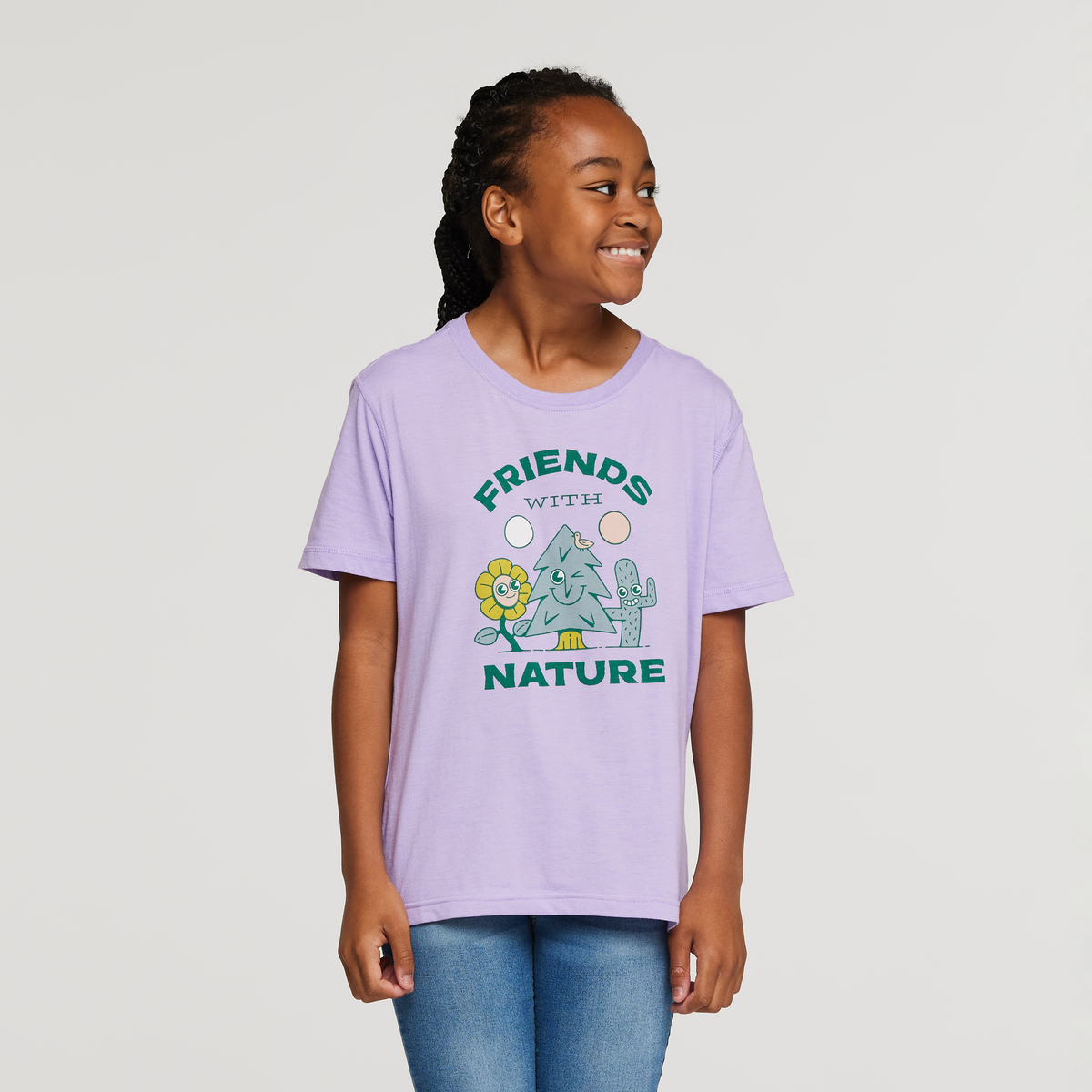 Friends with Nature T-Shirt Kids' | Comfortable Outdoor Top