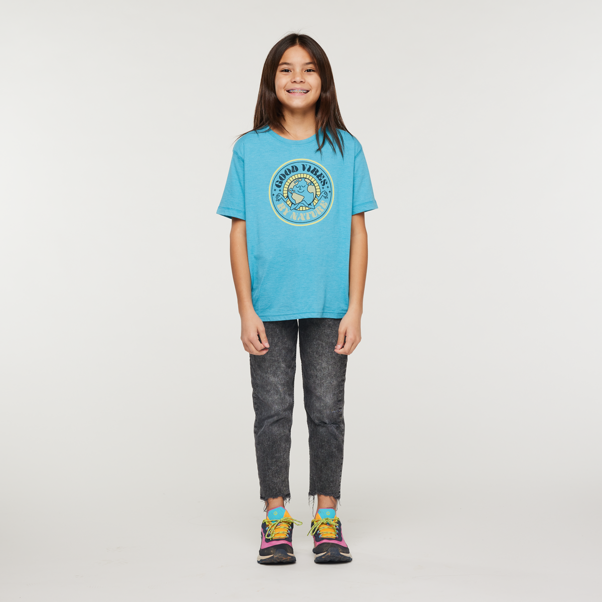Good Vibes T-Shirt Kids' | Comfortable Outdoor Top