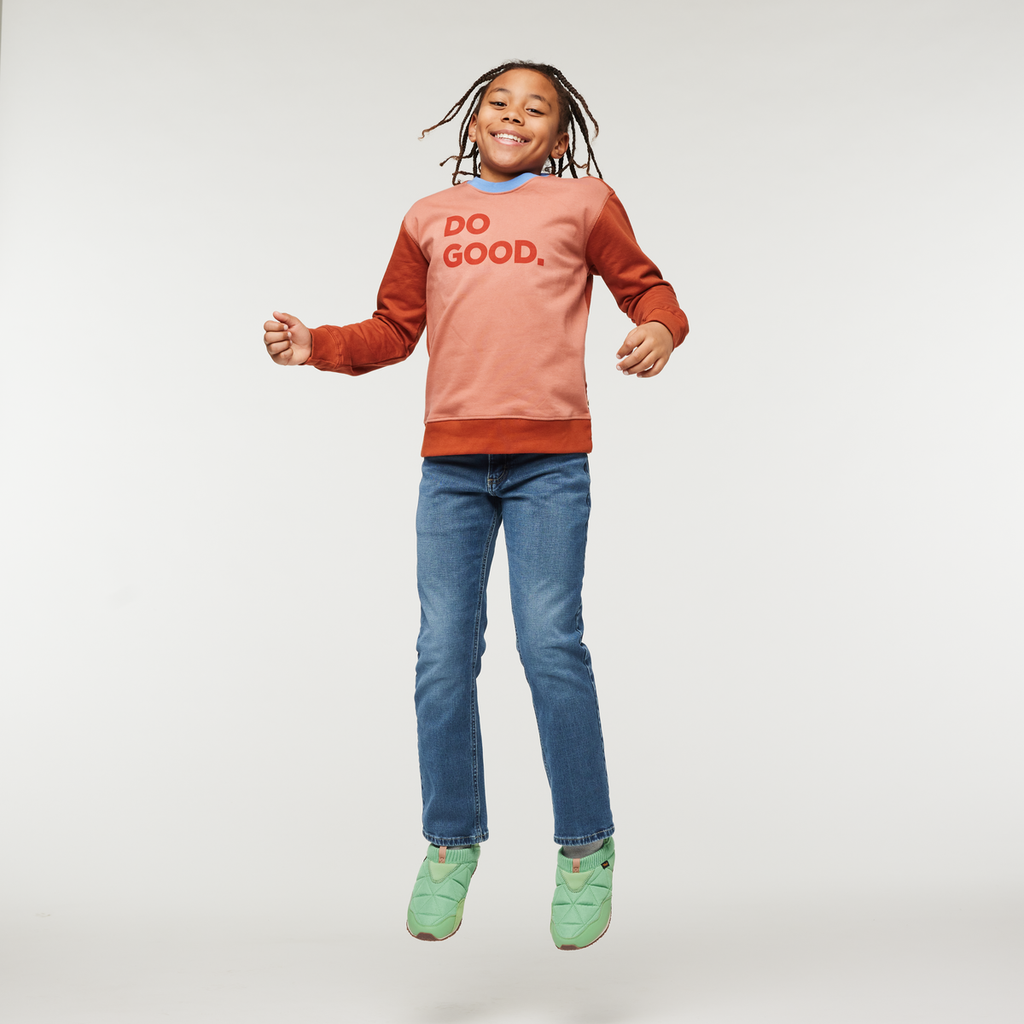 Do Good Crew Sweatshirt Kids' | Comfortable Everyday Layer
