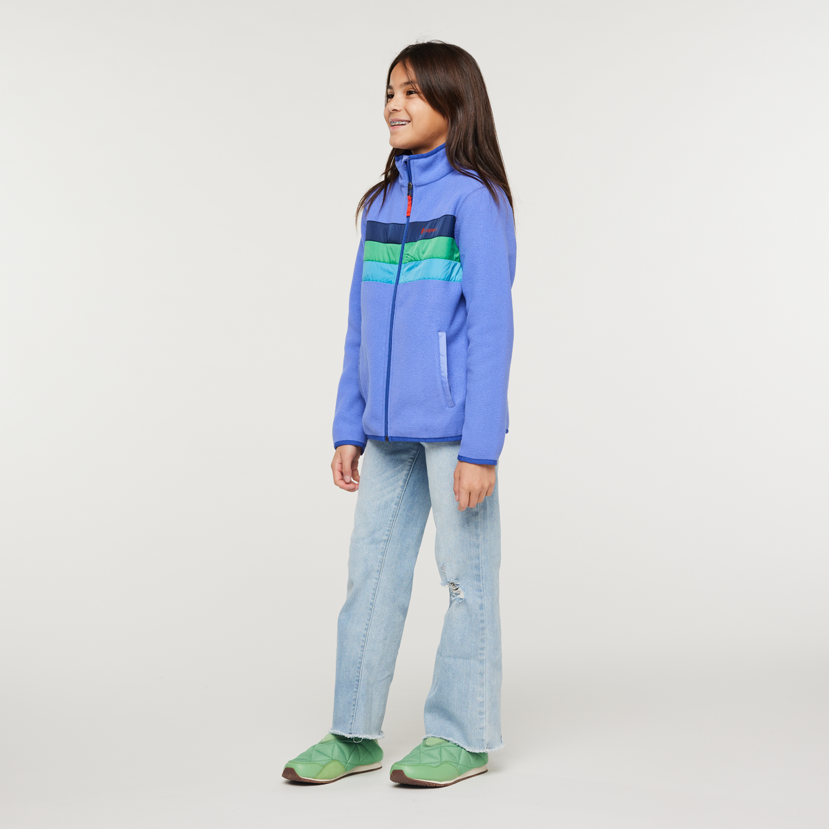 Teca Fleece Jacket Kids' | Cozy Outdoor Layer