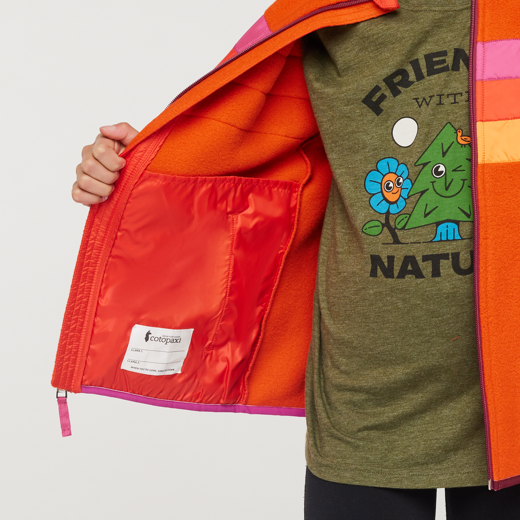 Teca Fleece Jacket Kids' | Cozy Outdoor Layer