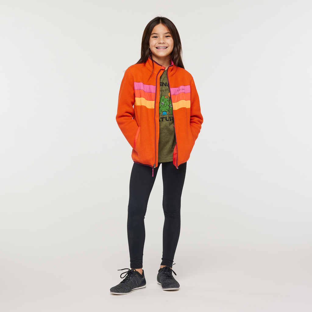 Teca Fleece Jacket Kids' | Cozy Outdoor Layer