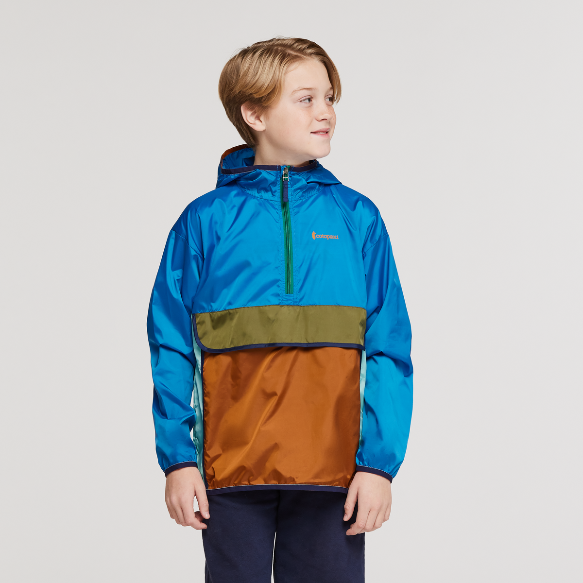 Teca Half-Zip Windbreaker Kids' | Versatile Outdoor Layer