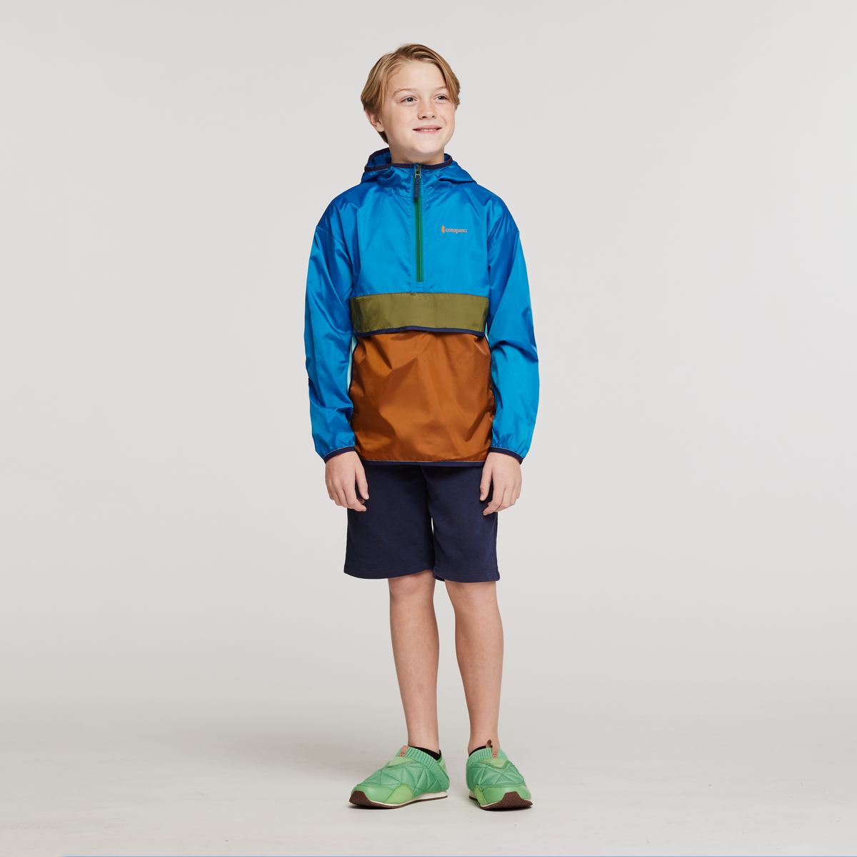 Teca Half-Zip Windbreaker Kids' | Versatile Outdoor Layer