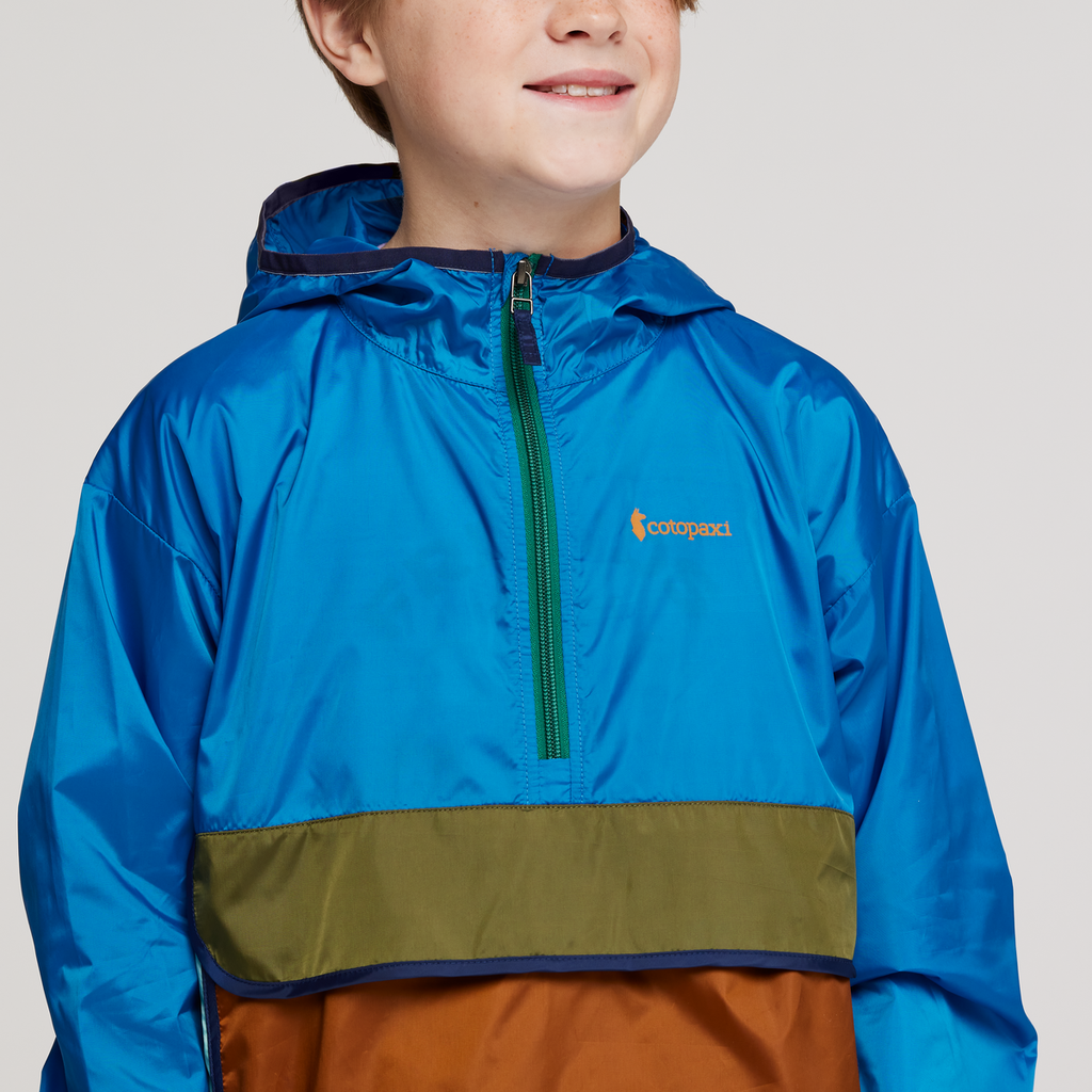 Teca Half-Zip Windbreaker Kids' | Versatile Outdoor Layer