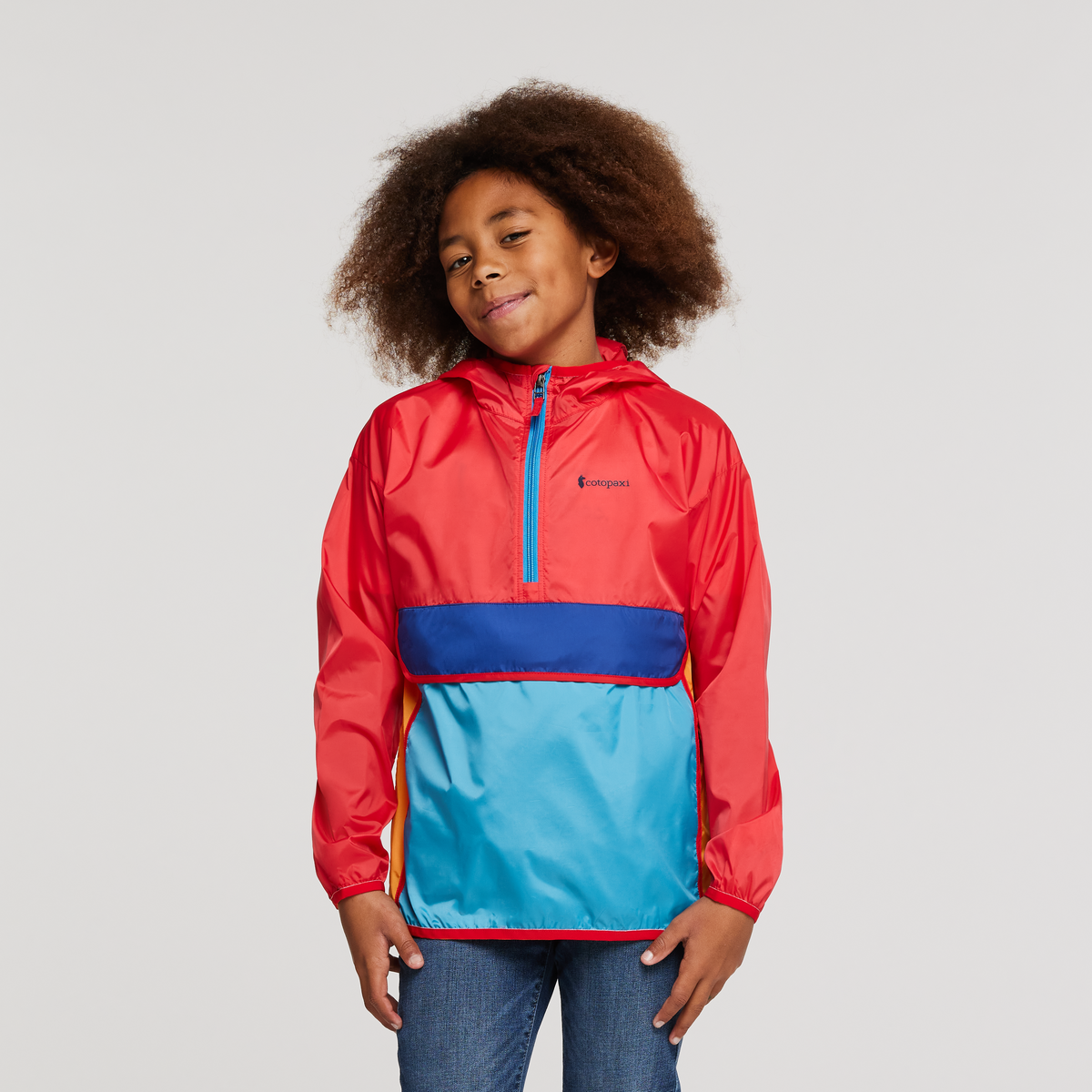 Teca Half-Zip Windbreaker Kids' | Versatile Outdoor Layer