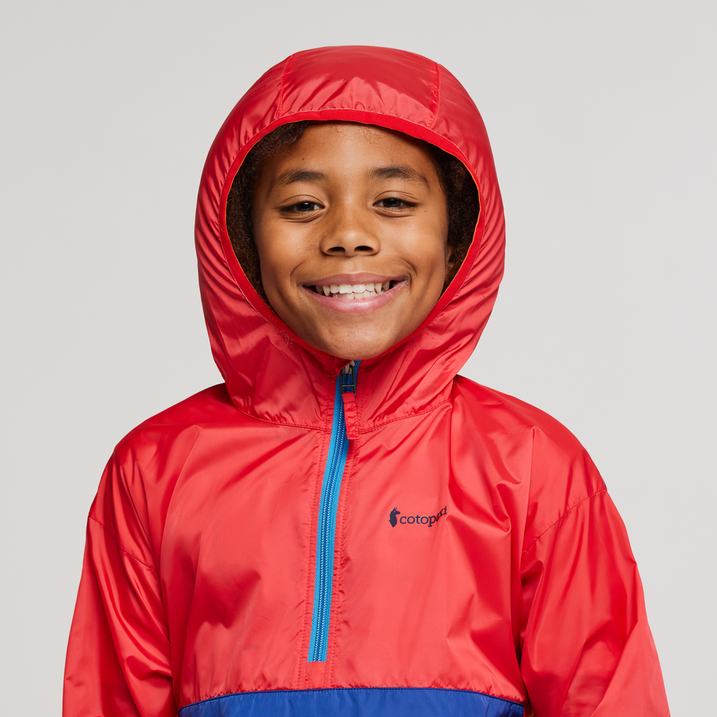Teca Half-Zip Windbreaker Kids' | Versatile Outdoor Layer