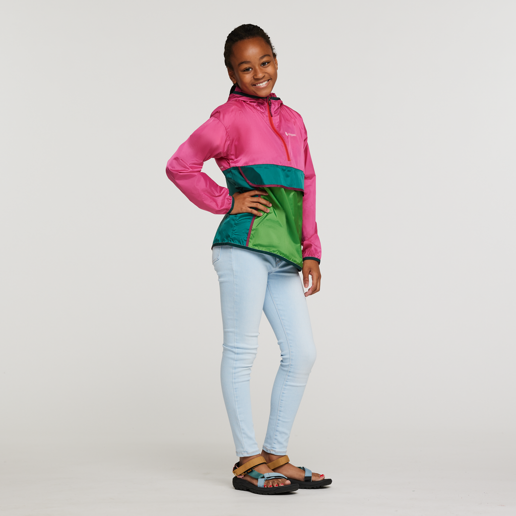 Teca Half-Zip Windbreaker Kids' | Versatile Outdoor Layer