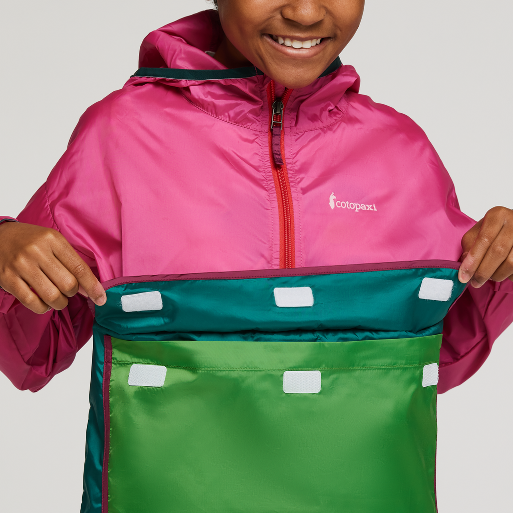 Teca Half-Zip Windbreaker Kids' | Versatile Outdoor Layer