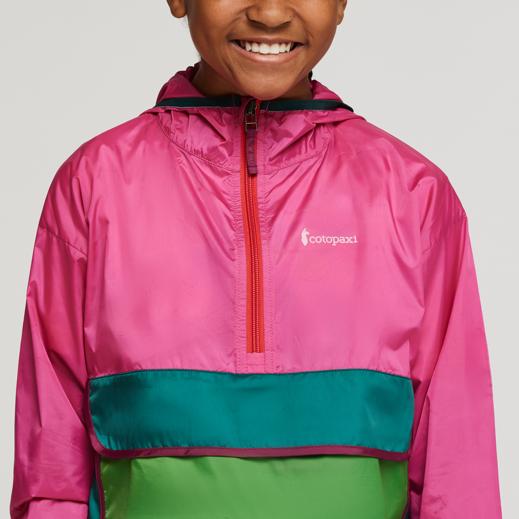 Teca Half-Zip Windbreaker Kids' | Versatile Outdoor Layer