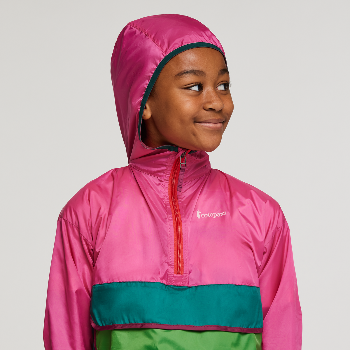 Teca Half-Zip Windbreaker Kids' | Versatile Outdoor Layer
