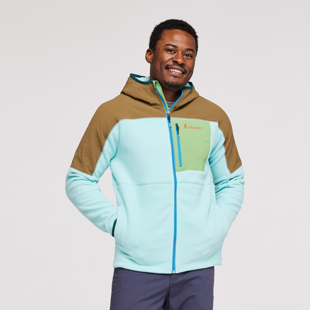 Abrazo Hooded Full-Zip Fleece Jacket Men's | Cozy Outdoor Layer