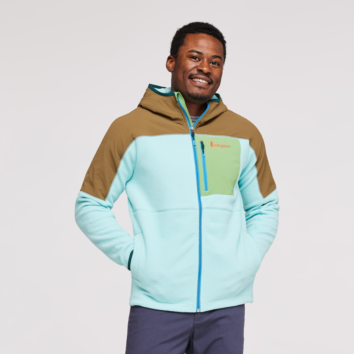 Abrazo Hooded Full-Zip Fleece Jacket Men's | Cozy Outdoor Layer
