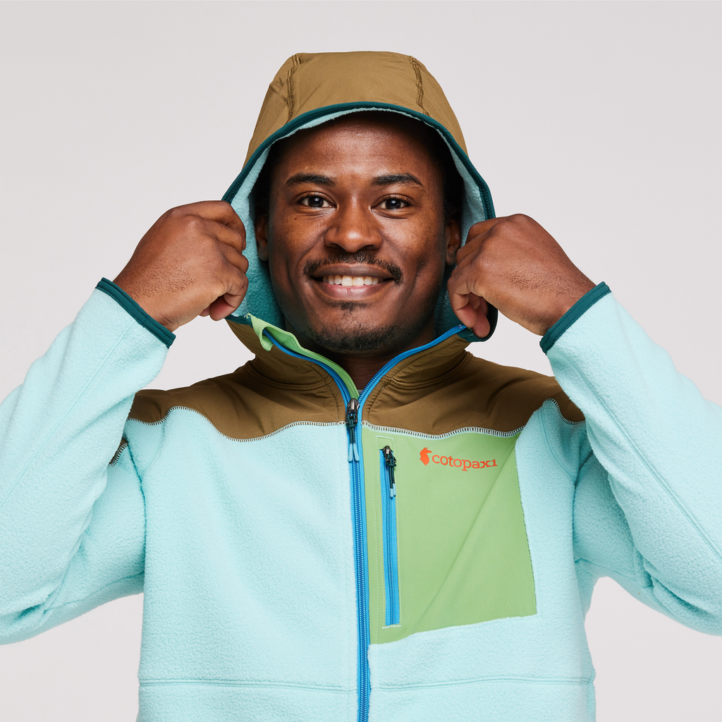 Abrazo Hooded Full-Zip Fleece Jacket Men's | Cozy Outdoor Layer