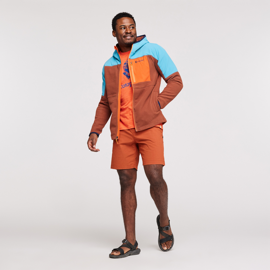 Abrazo Hooded Full-Zip Fleece Jacket Men's | Cozy Outdoor Layer