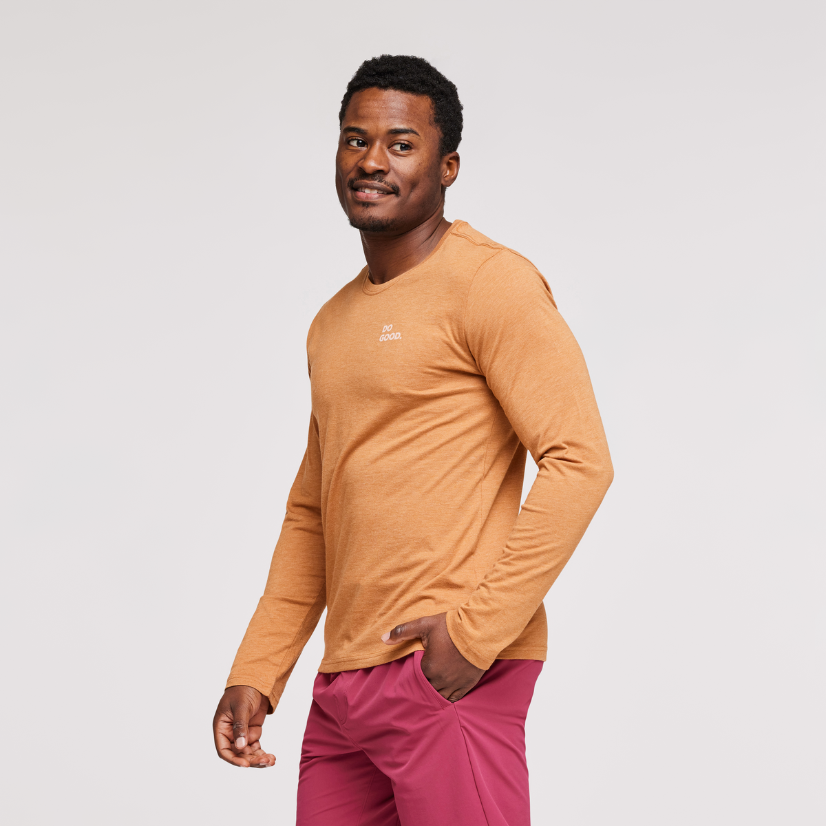 Cactus Life Long-Sleeve T-Shirt Men's | Comfortable Outdoor Top