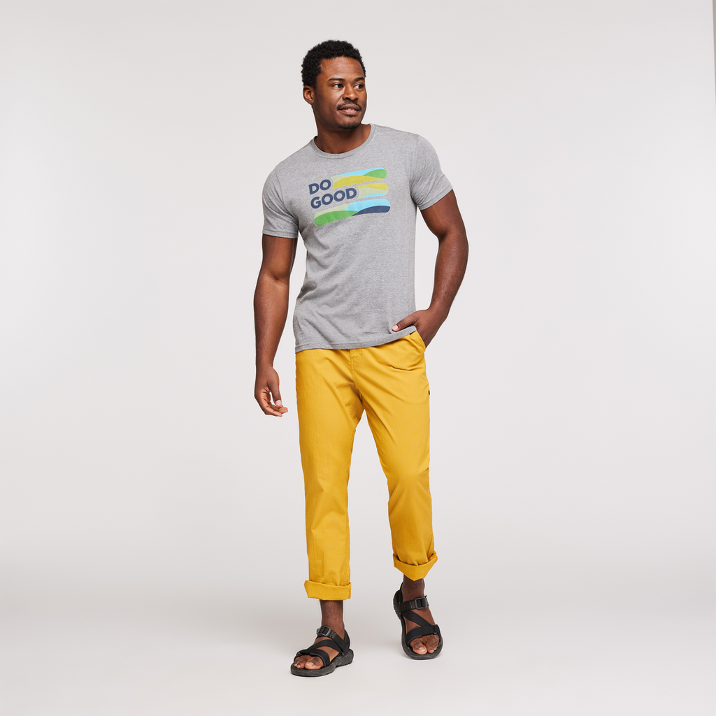 Do Good Stripe T-Shirt Men's | Comfortable Outdoor Top