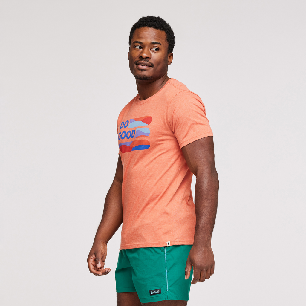 Do Good Stripe T-Shirt Men's | Comfortable Outdoor Top