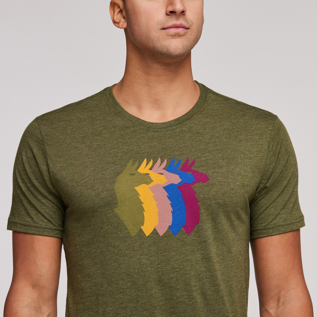 Llama Sequence T-Shirt Men's | Comfortable Outdoor Top