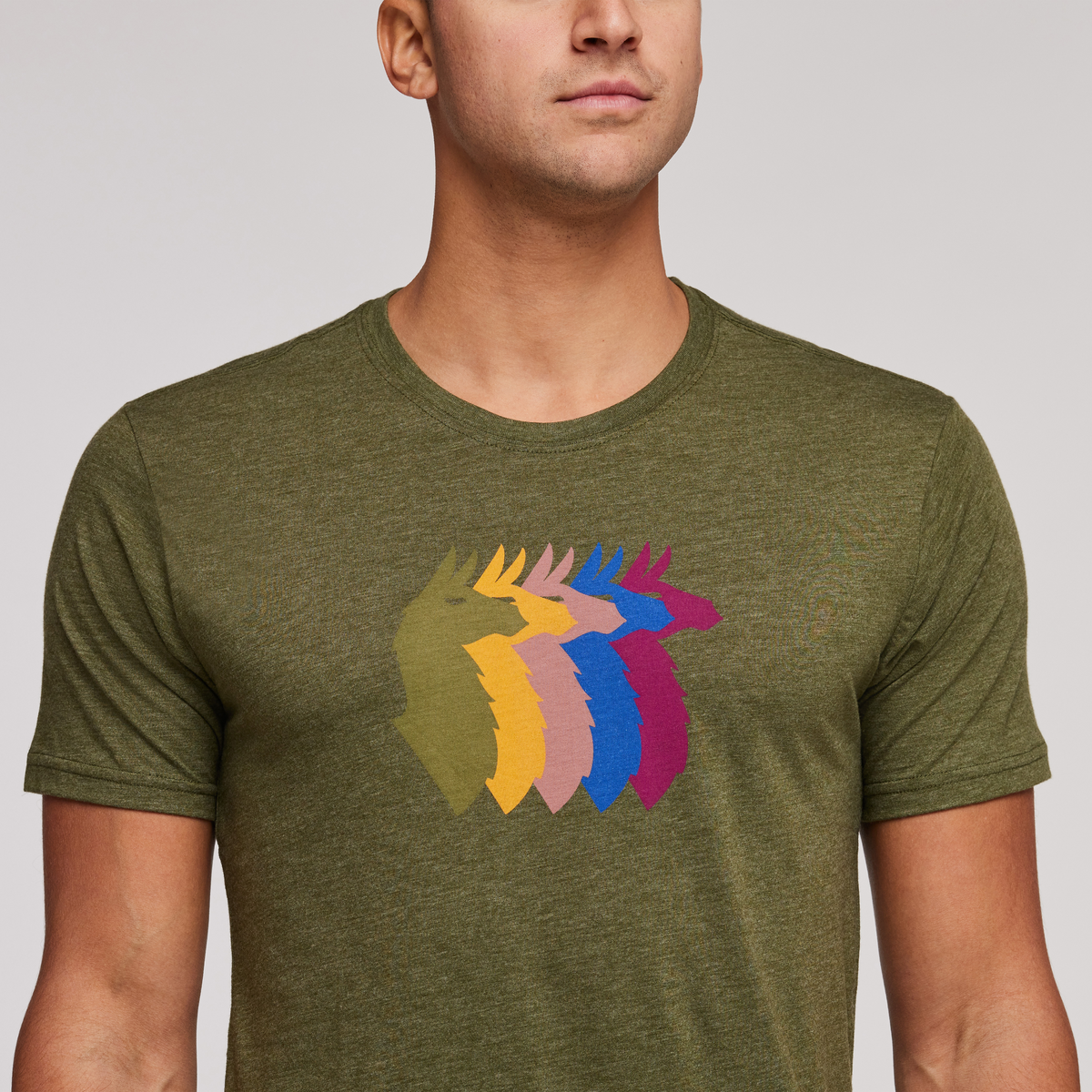 Llama Sequence T-Shirt Men's | Comfortable Outdoor Top