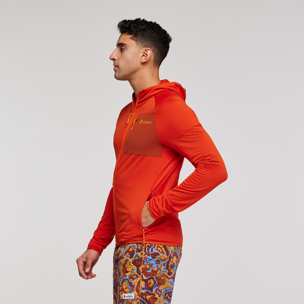 Otero Fleece Full-Zip Hooded Jacket Men's | Cozy Outdoor Layer