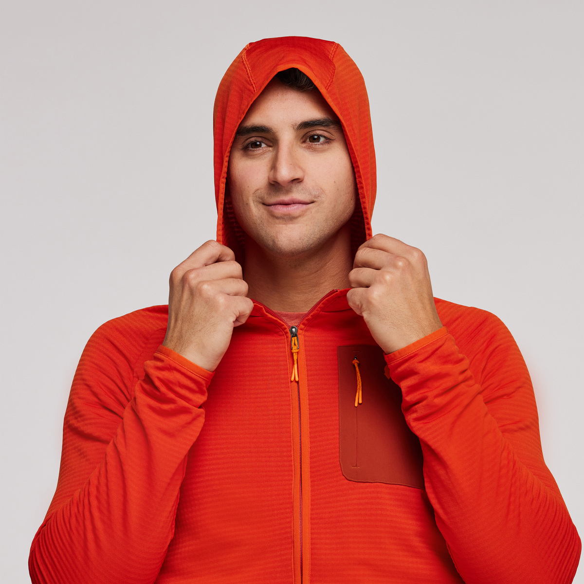 Otero Fleece Full-Zip Hooded Jacket Men's | Cozy Outdoor Layer