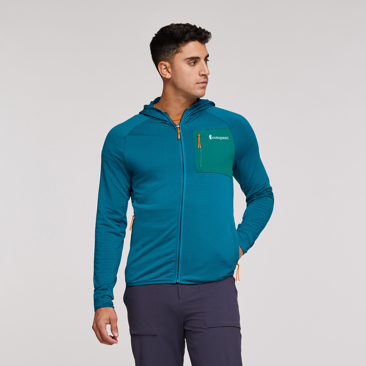 Otero Fleece Full-Zip Hooded Jacket Men's | Cozy Outdoor Layer