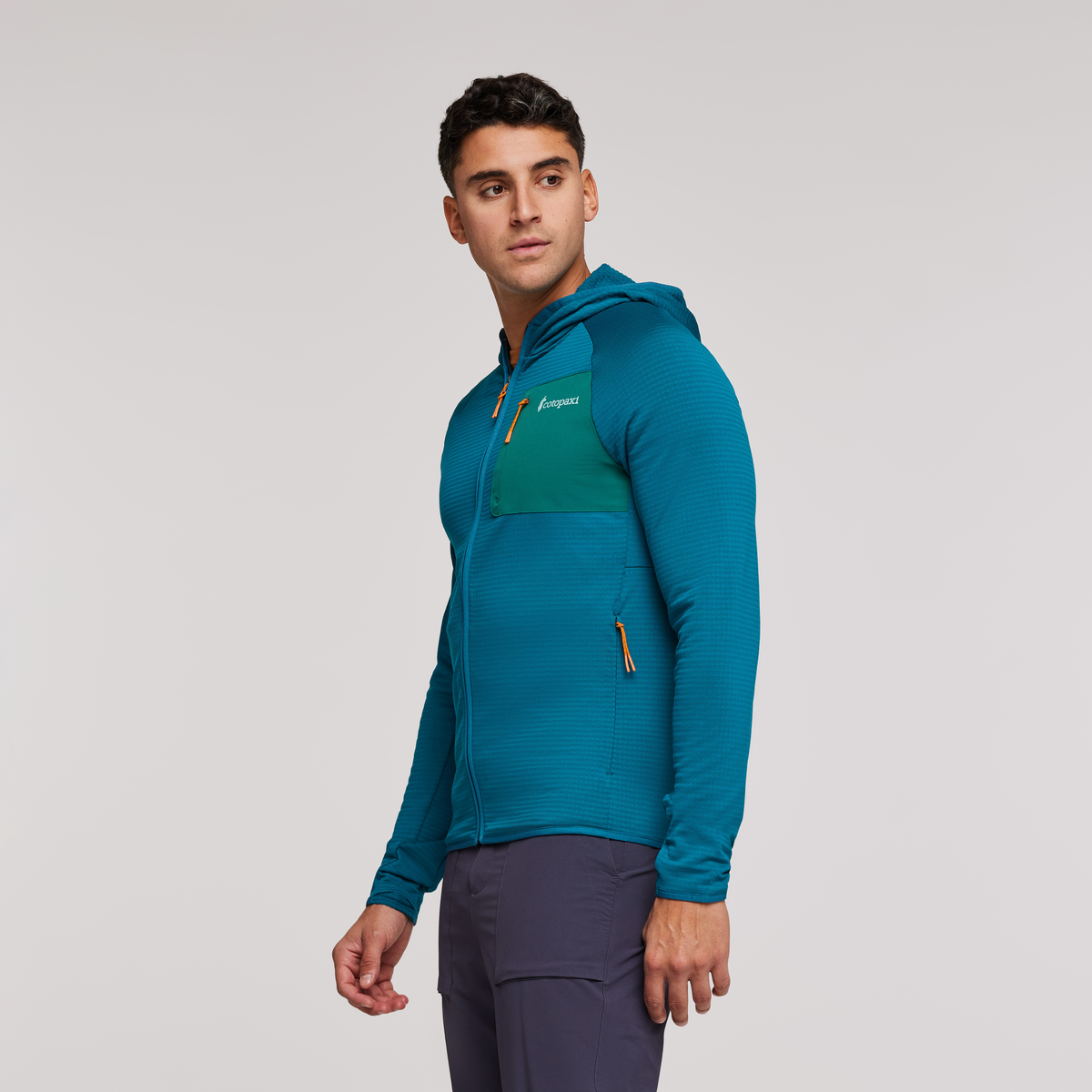 Otero Fleece Full-Zip Hooded Jacket Men's | Cozy Outdoor Layer