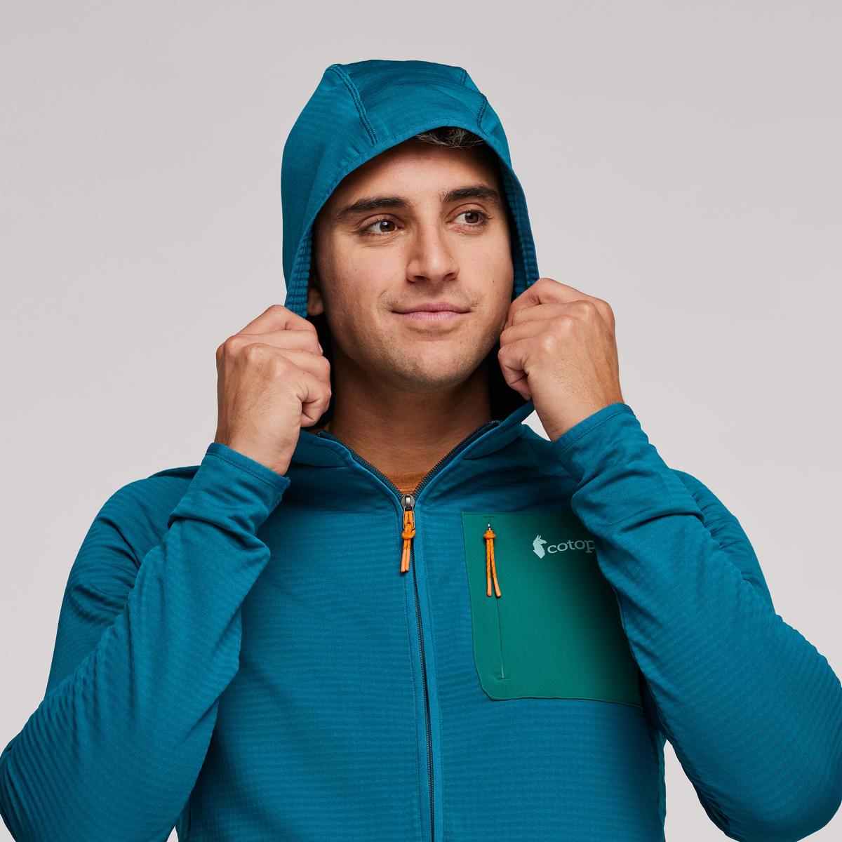 Otero Fleece Full-Zip Hooded Jacket Men's | Cozy Outdoor Layer