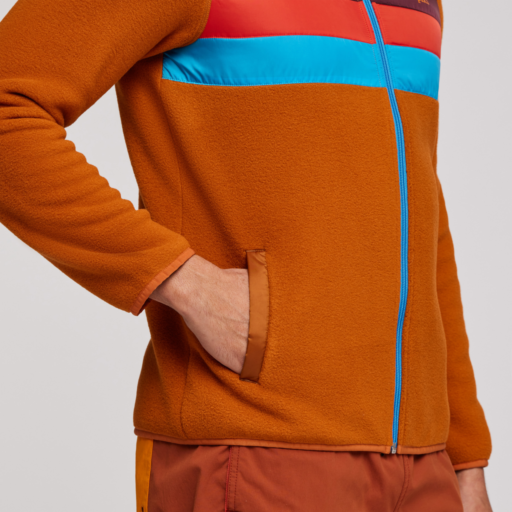 Teca Fleece Full-Zip Jacket Men's | Cozy Outdoor Layer