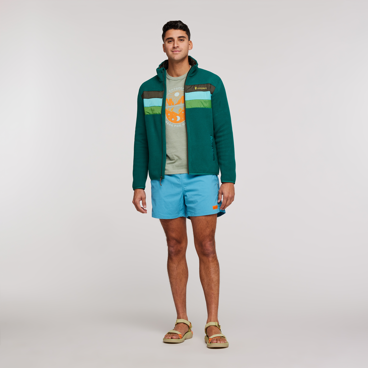 Teca Fleece Full-Zip Jacket Men's | Cozy Outdoor Layer
