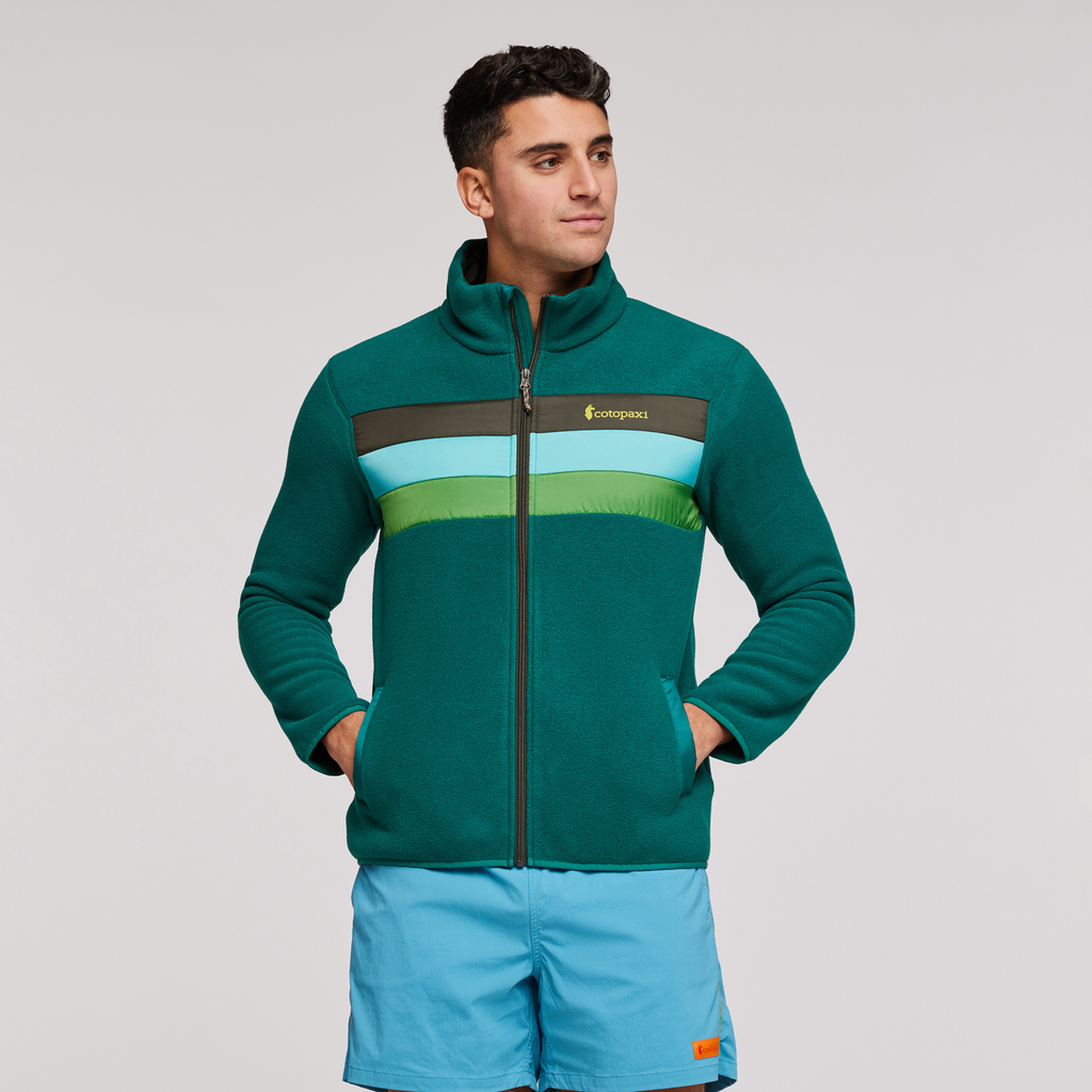 Teca Fleece Full-Zip Jacket Men's | Cozy Outdoor Layer