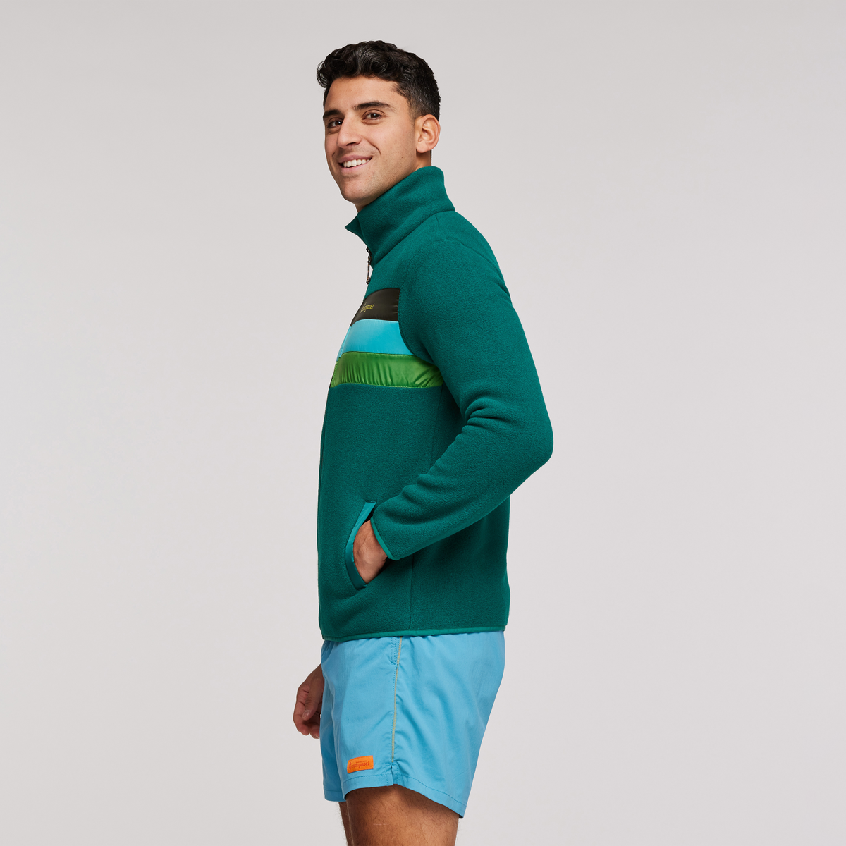 Teca Fleece Full-Zip Jacket Men's | Cozy Outdoor Layer