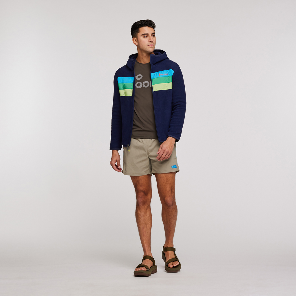 Teca Fleece Hooded Full-Zip Jacket Men's | Cozy Outdoor Layer