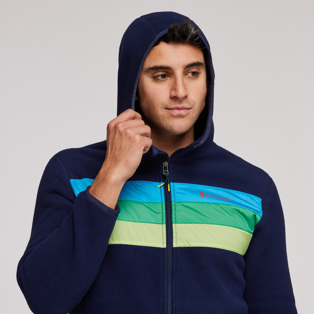Teca Fleece Hooded Full-Zip Jacket Men's | Cozy Outdoor Layer